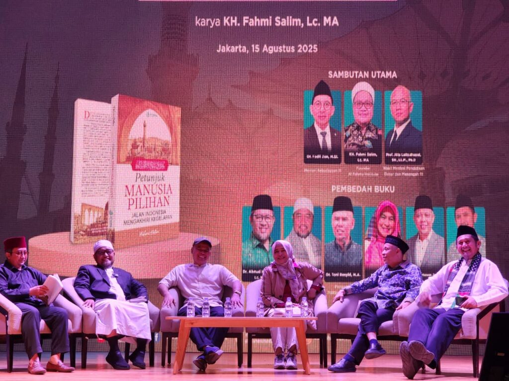 Peluncuran Buku Petunjuk Manusia Pilihan; Jalan Indonesia Mengakhiri Kegelapan