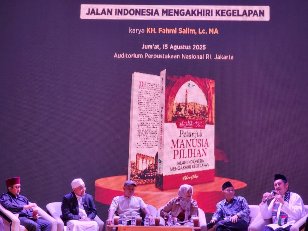Peluncuran Buku Petunjuk Manusia Pilihan; Jalan Indonesia Mengakhiri Kegelapan