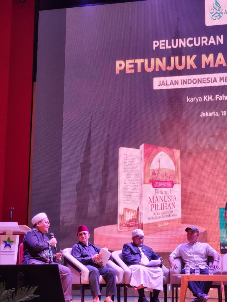 Peluncuran Buku Petunjuk Manusia Pilihan; Jalan Indonesia Mengakhiri Kegelapan