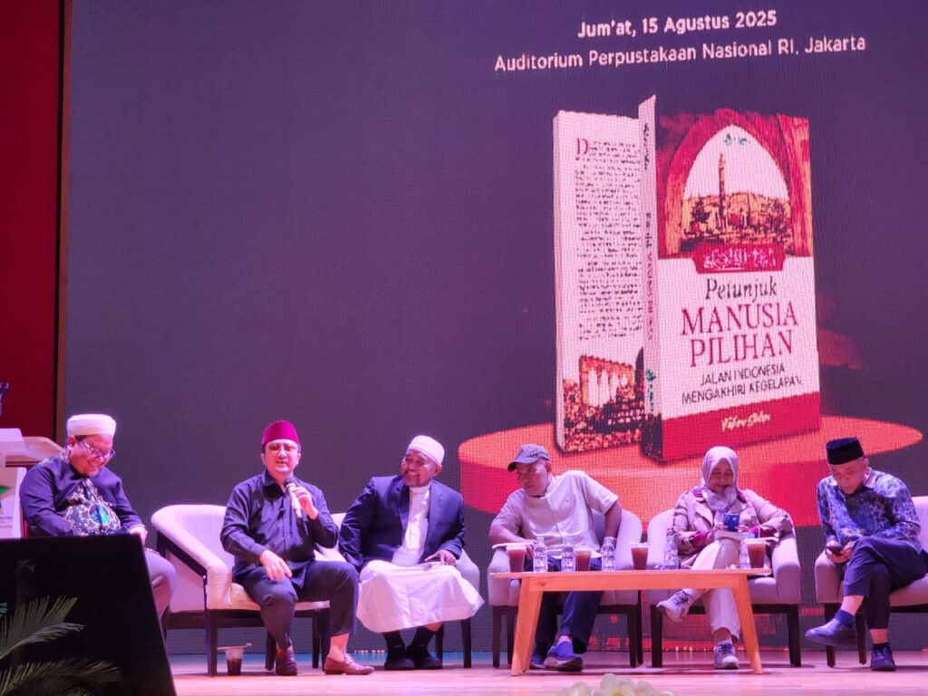 Peluncuran Buku Petunjuk Manusia Pilihan; Jalan Indonesia Mengakhiri Kegelapan